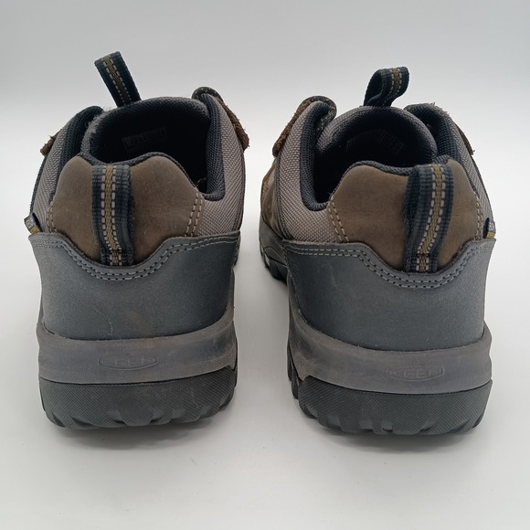 Keen Steens Waterproof‎ Hiking Shoes Mens 9 Brown Grey Leather Low Top main image 5